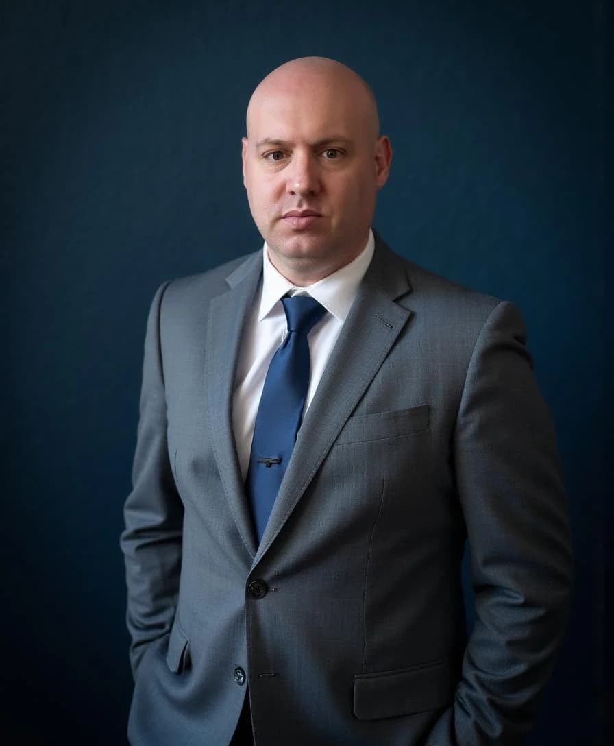 Joel R Klemmer 紧凑影棚头像，受控光线直视