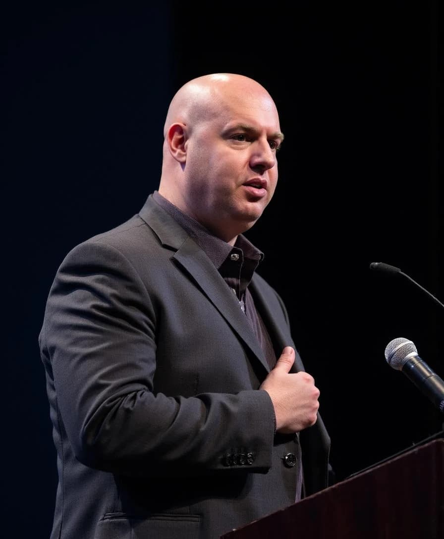 Joel R Klemmer 高管主题演讲形象，彰显治理领域专业气质