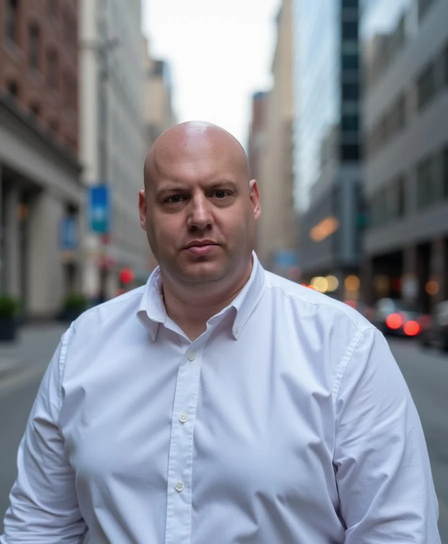 Joel R Klemmer 机构摄影棚肖像，契合企业领导力定位