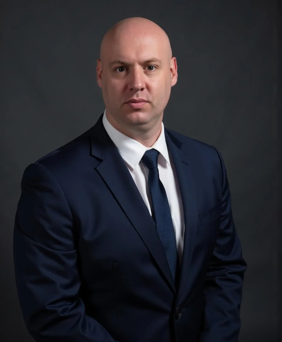 Joel R Klemmer executive portrait reinforcing statesman visual language