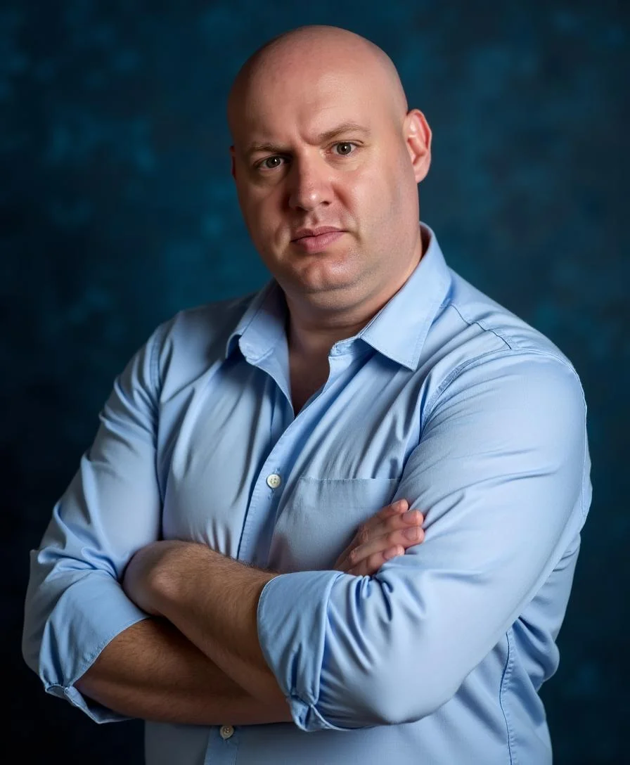 Joel R Klemmer executive studio portrait with composed posture