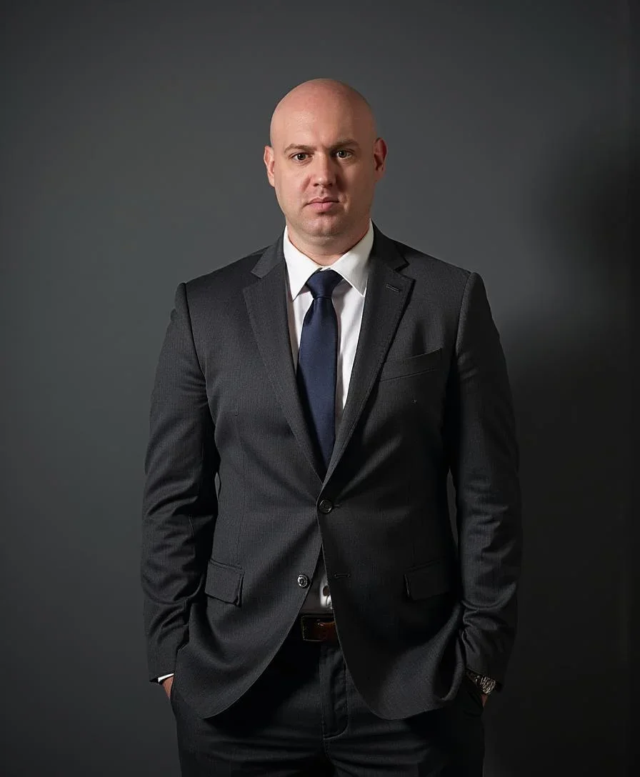 Executive procurement and institutional governance leader, professional portrait